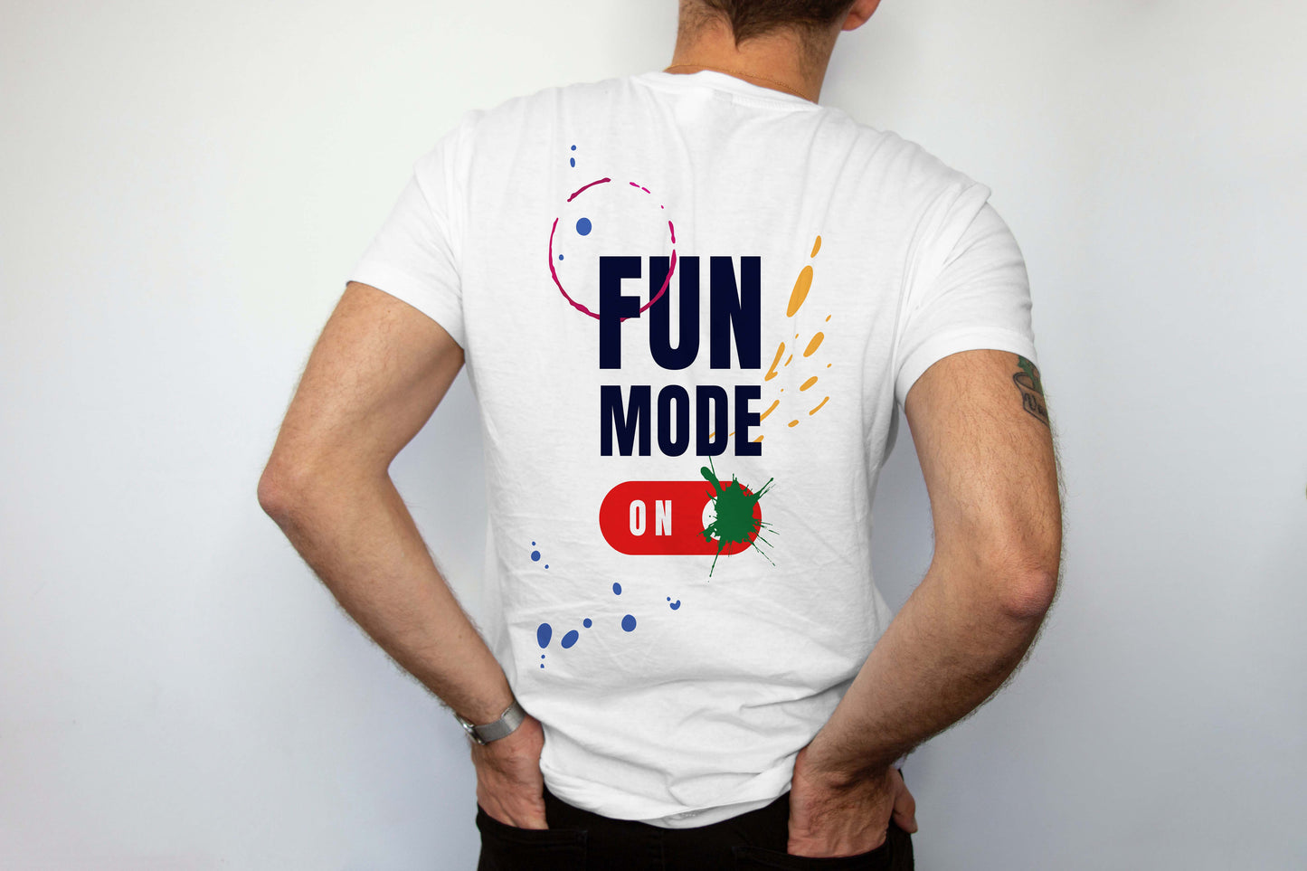 "Heart's Hue" Unisex oversized Holi t-shirt
