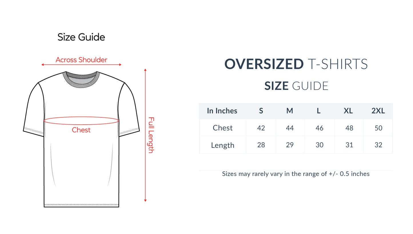 "Heart's Hue" Unisex oversized t-shirt
