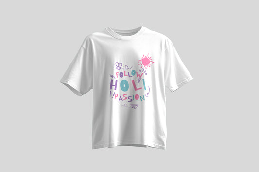 "Heart's Hue" Unisex oversized t-shirt
