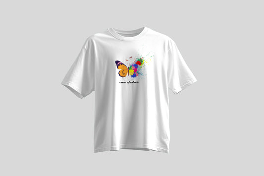 "Heart's Hue" Unisex oversized t-shirt
