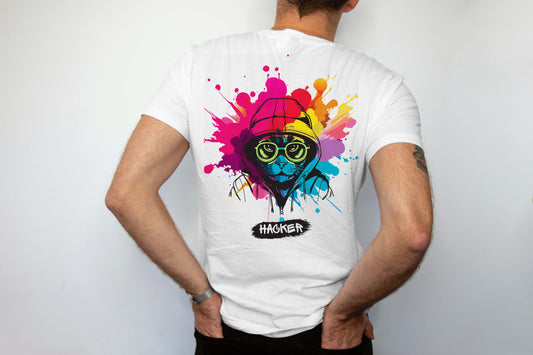 "Heart's Hue" Unisex oversized Holi t-shirt